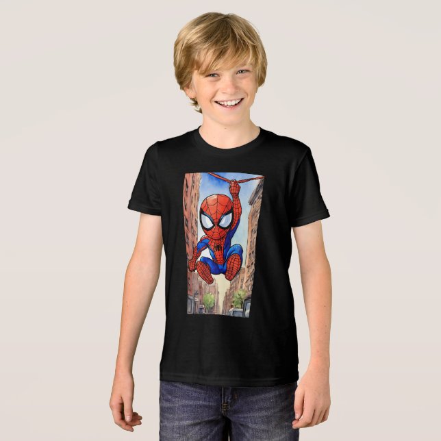 Camisa-aranha-preta (Frente Completa)
