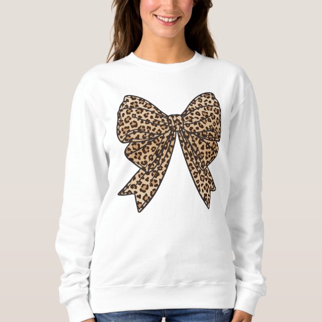 Camisa Arco Coquette Camisa Leopardo Arco de impre (Frente)