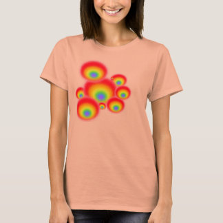 Camisa arco-íris quebrada