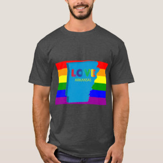 Camisa Arkansas Gay Pride Arkansas LGBT Arco-íris