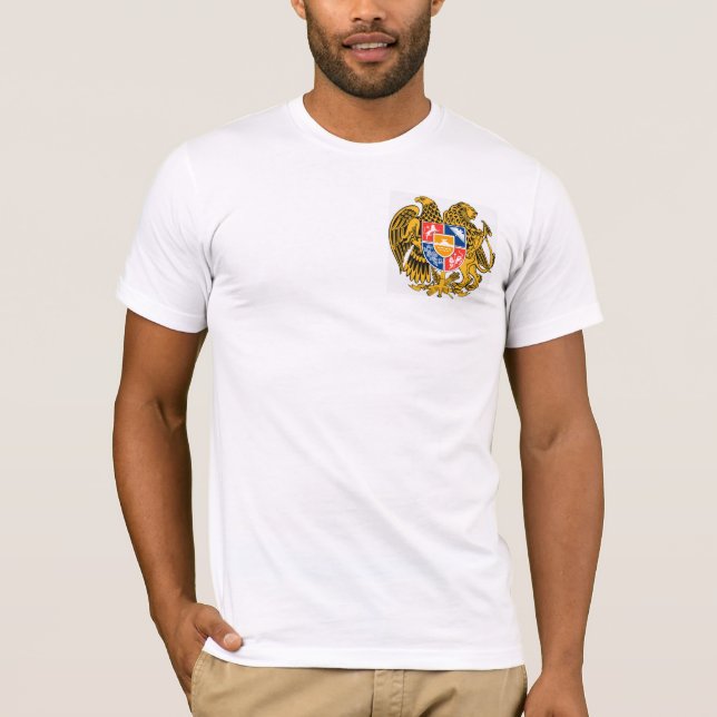 Camisa arménia média dos homens (Frente)
