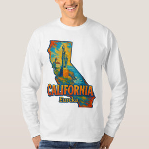Camisa Artística Estadual da Califórnia - Pintor d