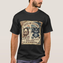 Camisa Artística Máscara Japonesa Vêneta
