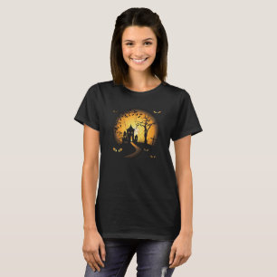 Camisa assombrada assustador assustador do Dia das