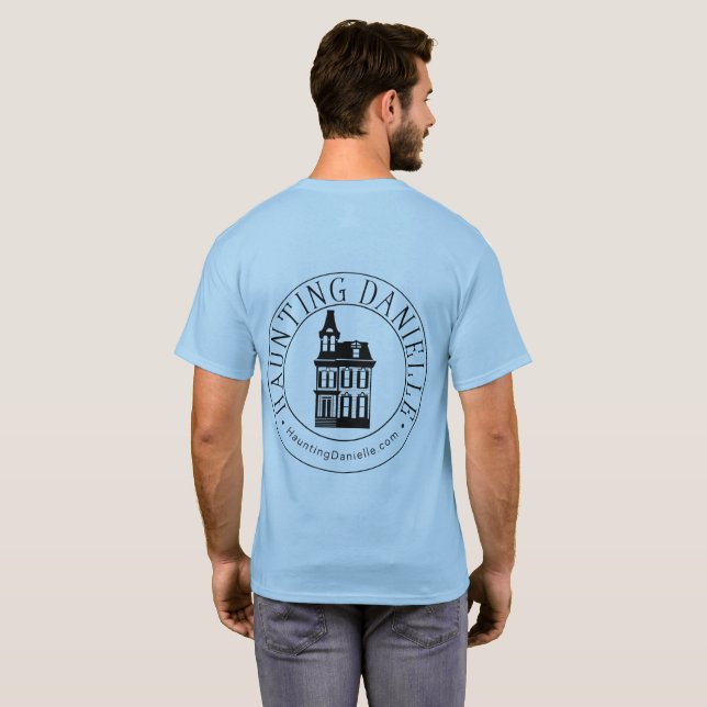 Camisa Assombrando Danielle Azul (Parte Traseira Completa)
