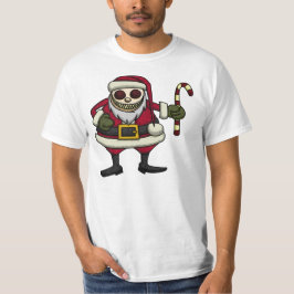 Camisa assustador 1 do papai noel