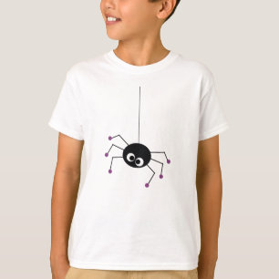Camisa assustador do Dia das Bruxas da aranha
