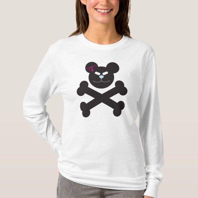 Camisa assustador do urso (Frente)