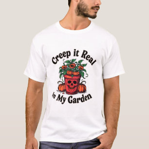 Camisa Assustadora de Halloween - Apareça de Verda