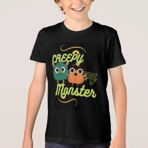 camisa assustadora de monstro
