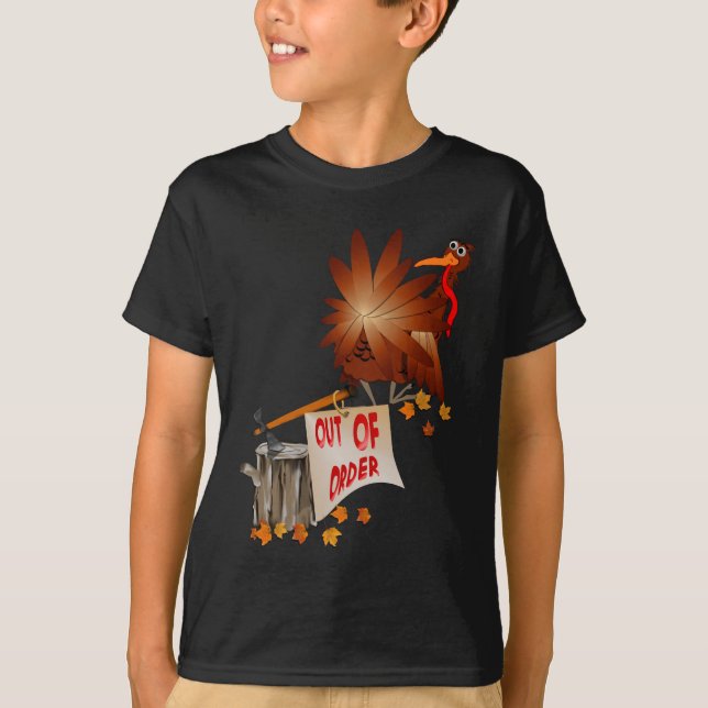 Camisa avariada da acção de graças (Frente)