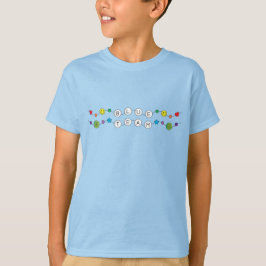 Camisa Azul da Equipe da Guerra Cor