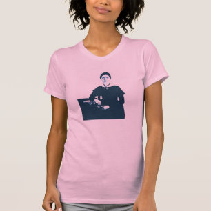 Camisa azul da foto de Emily Dickinson