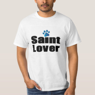 Camisa Azul da Pata de Amante de Santo