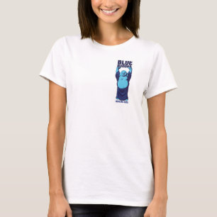 Camisa azul das artes curas de Buddha