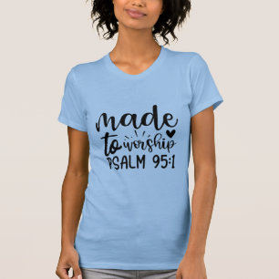 Camisa azul de mulher Culto