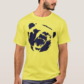 camisa azul do urso