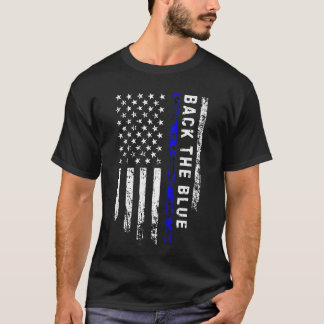 Camisa azul fina para Polícia