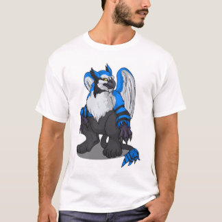 Camisa azul mais doméstica de Winja da psique