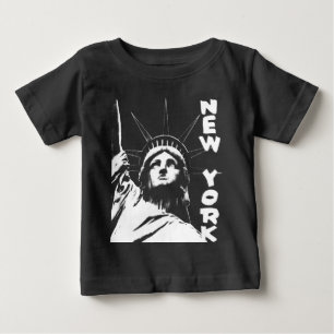 Camisa Baby Nova York Camisa Estátua da Liberdade