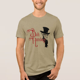 Camisa Bah Humbug Cavalheiro Vitoriano de Natal