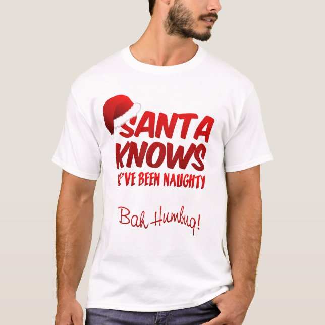 Camisa BAH HUMBUG - escolha o estilo (Frente)