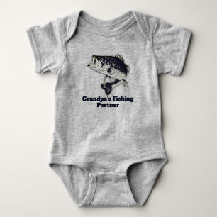 Camisa baixa dos peixes do sócio da pesca do vov