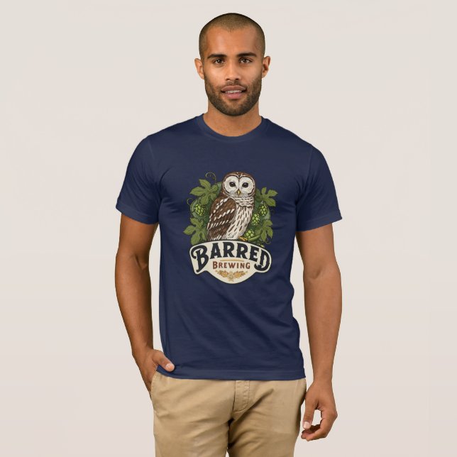 Camisa Barred Brewing (Frente Completa)