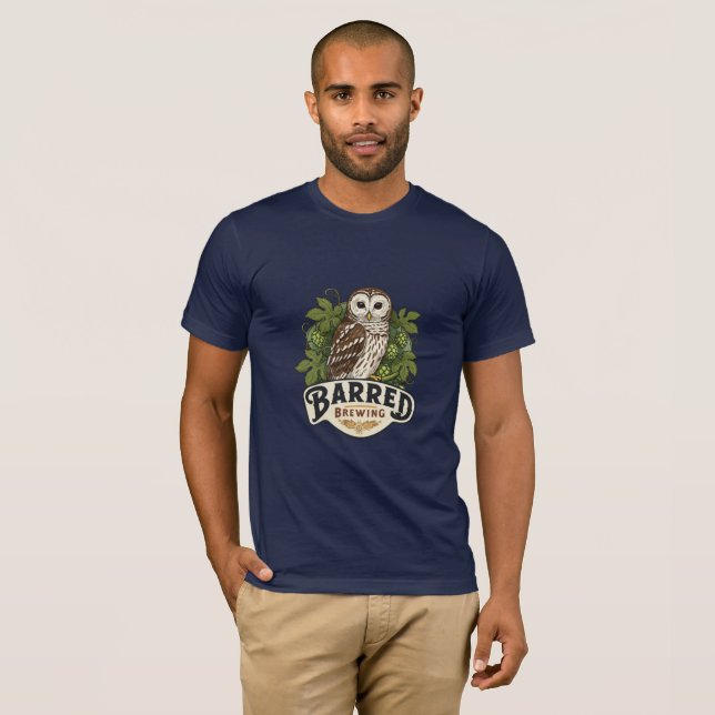 Camisa Barred Brewing (Frente Completa)
