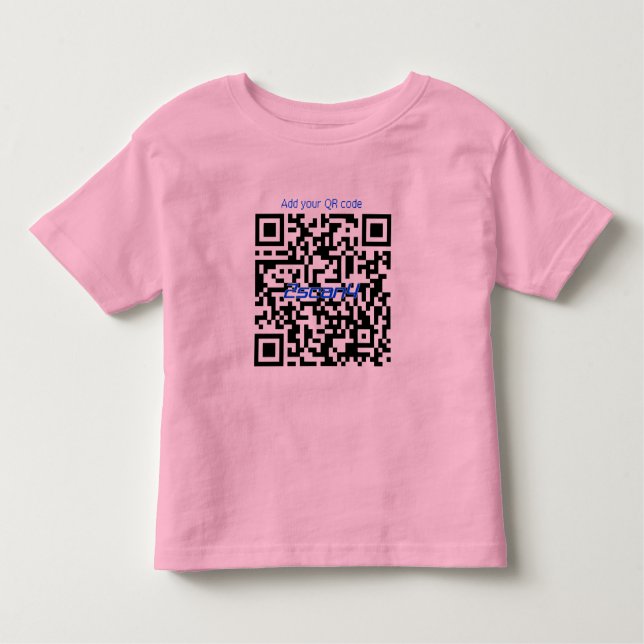 Camisa básica com seu código de QR (Frente)