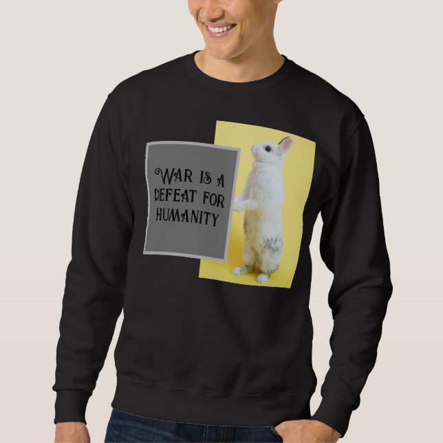 Camisa básica de capuz masculina (Frente)