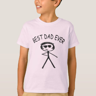 Camisa básica de criança do melhor pai do mundo
