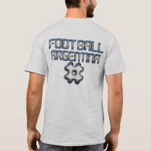 Camisa básica de futebol argentino