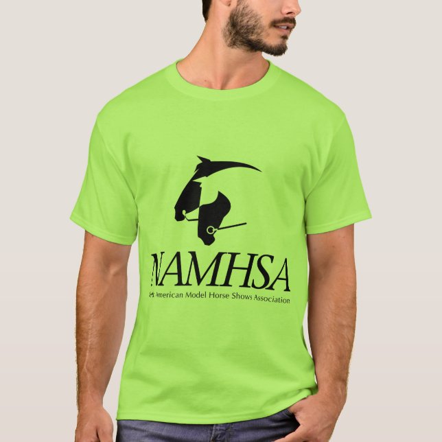 Camisa básica de logotipo masculino (Frente)