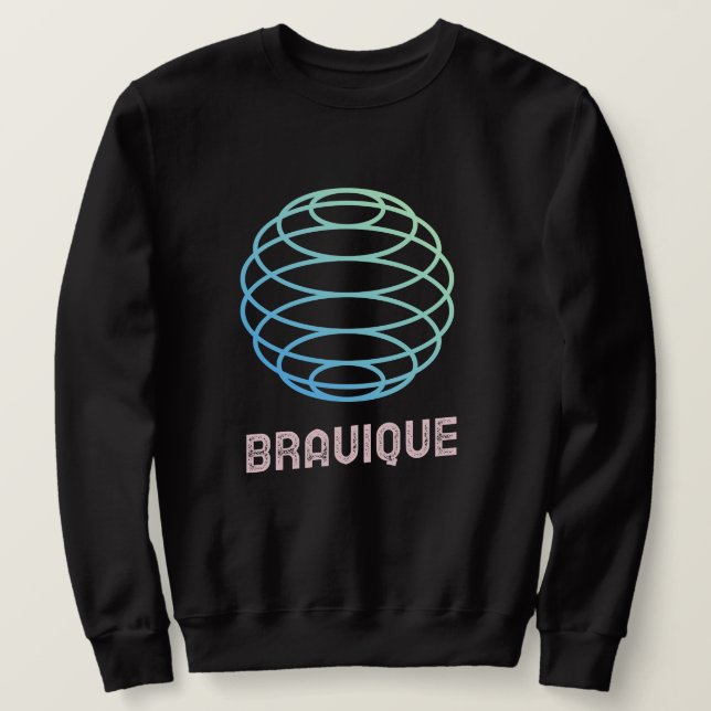 Camisa básica de suor para homens (Frente do Design)