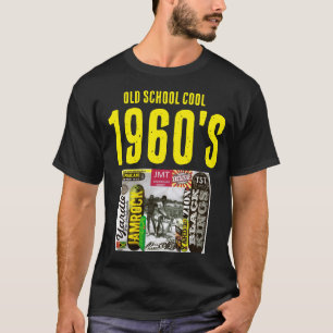CAMISA BÁSICA ESCURA 1960 OLD SCHOOL COOL