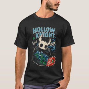 Camisa Básica Escura Hollow Knight Ghost 15