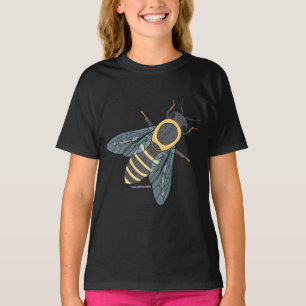 Camisa Básica Feminina - Abelha (vibrante)