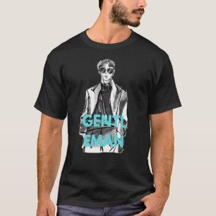camisa básica masculina casual e solta
