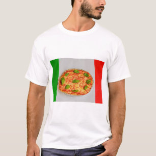 CAMISA BÁSICA MASCULINA DE PIZZA ITALIANA