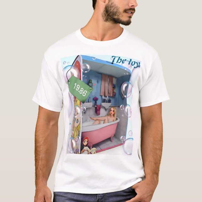 Camisa básica masculina "O brinquedo" (Frente)