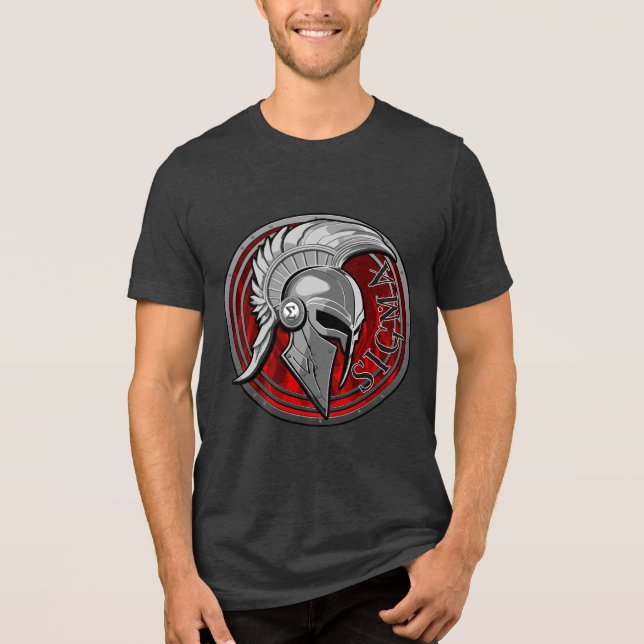 Camisa Básica Masculina SIGMA Helmet Shield B (Frente)