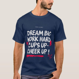 CAMISA BÁSICA MASCULINA SONHE GRANDE ALEGRAR