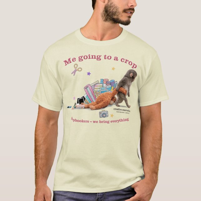 Camisa Básica Punch Monkey para Homens (Frente)