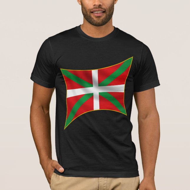Camisa Basque da bandeira (Frente)