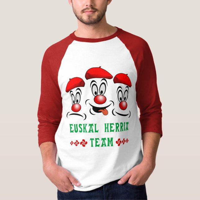 Camisa Basque da equipe (Frente)