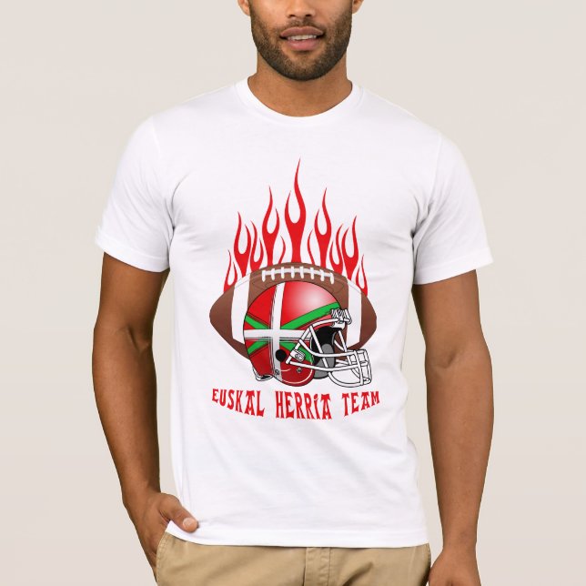 Camisa Basque do futebol (Frente)