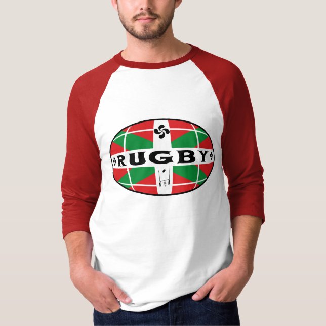 Camisa Basque do rugby (Frente)