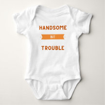 Camisa Bebê Bonito Mas Problemático - Camiseta Fof