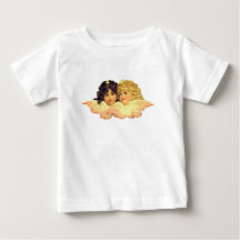 CAMISA BEBÊ NOME PERSONALIZADO COM ANJOS IRMÃS